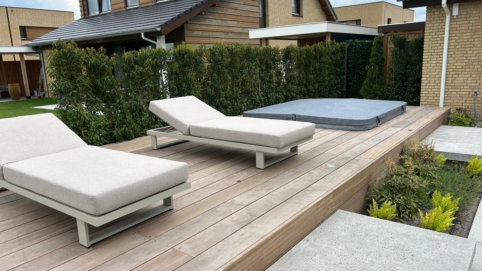 Aquavia Spa Velvet inbouw met automatische doseerinstallatie