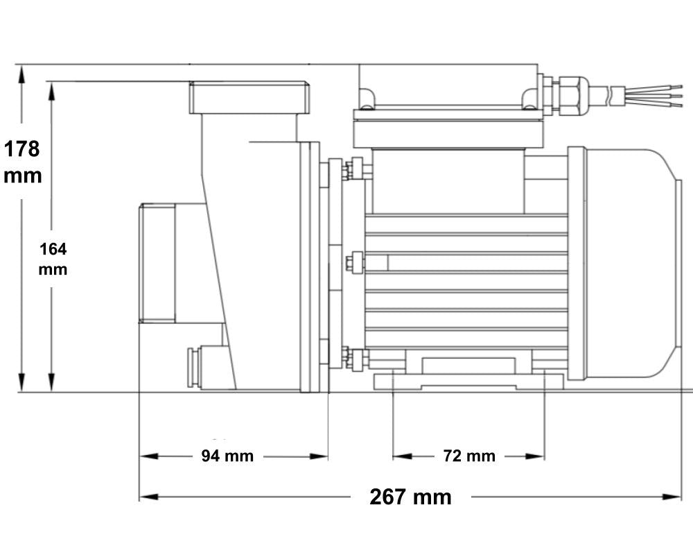 Koller Circulatiepomp 136-200WC