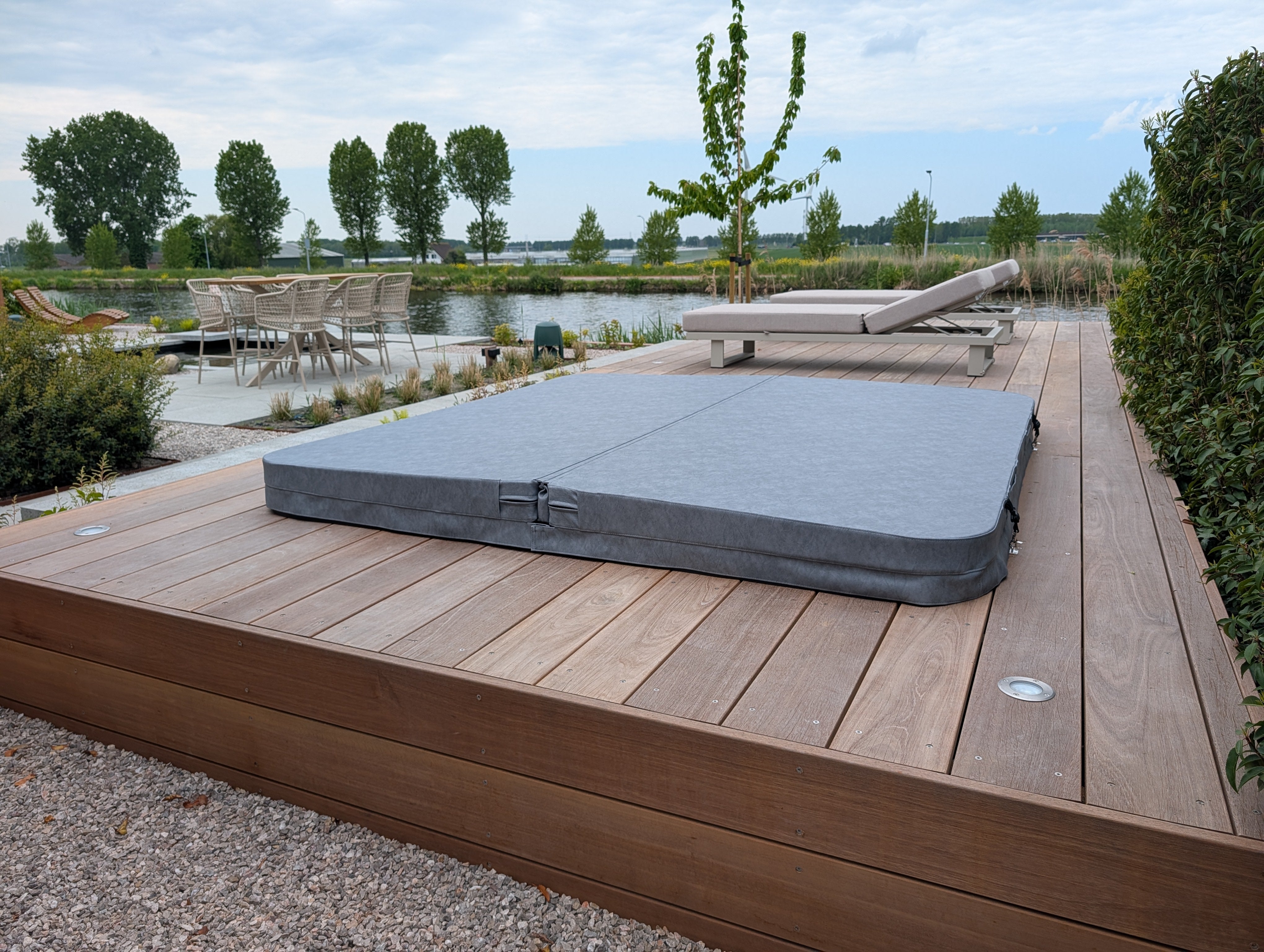 Aquavia Spa Velvet inbouw met automatische doseerinstallatie