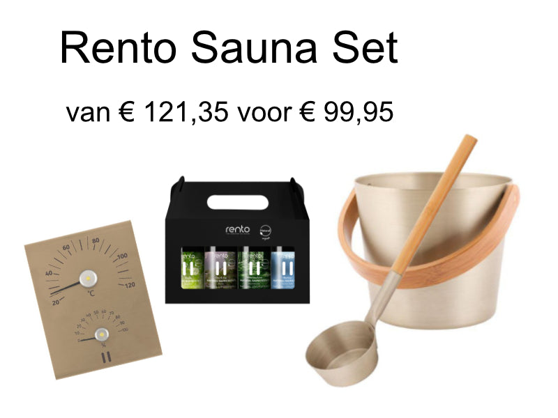 Rento Sauna-Set