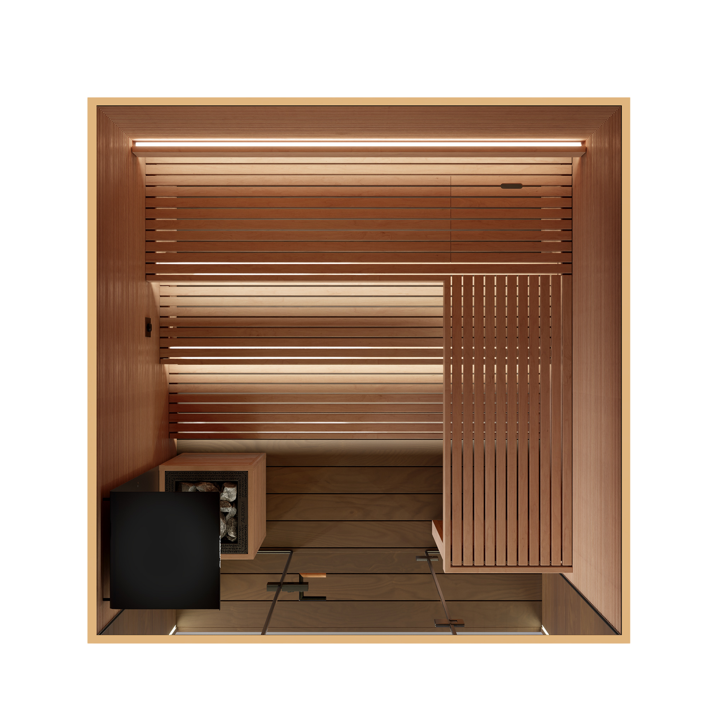 Auroom Aere Buitensauna 223 x 254 cm