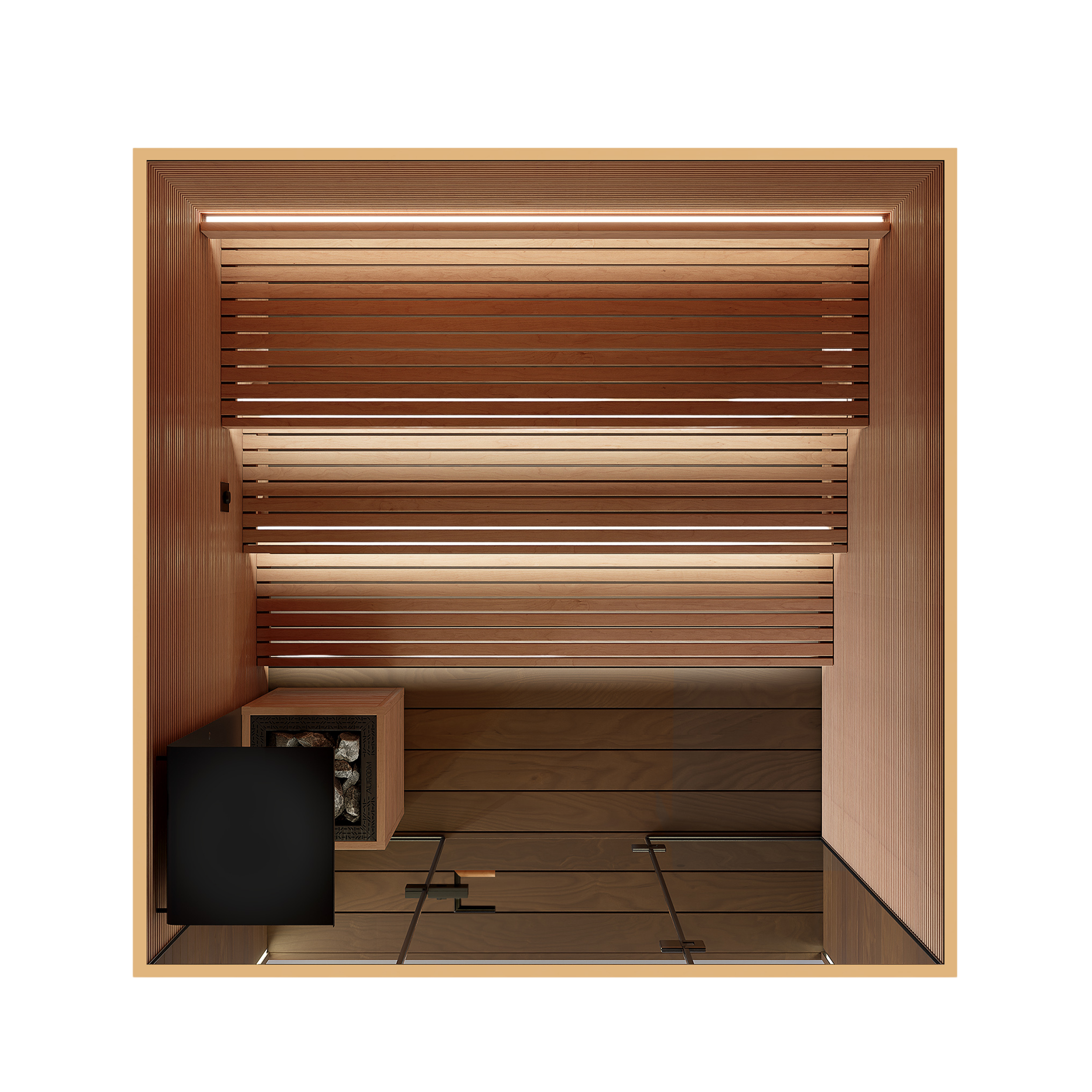 Auroom Aere Buitensauna 223 x 254 cm