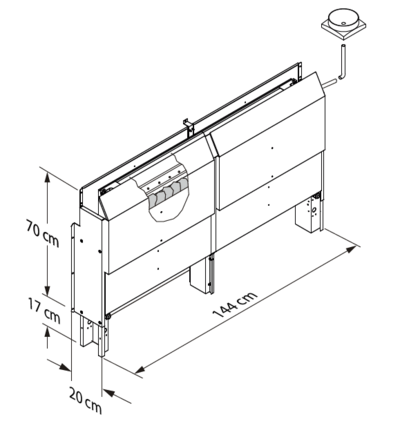 EOS Saunaofen 46.U XL