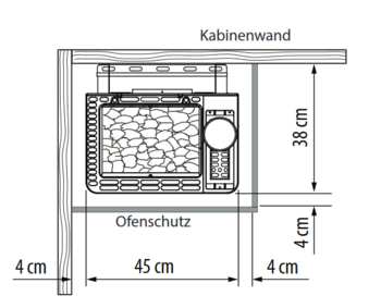 EOS Bio Saunaofen Tec W