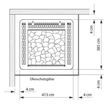 EOS Saunaofen Finnrock