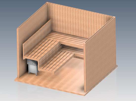 EOS Saunakachel Invisio Midi