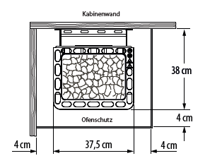 EOS Saunakachel Thermat