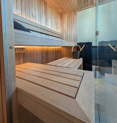 Auroom Maatwerk Sauna en Chill Tub te Utrecht