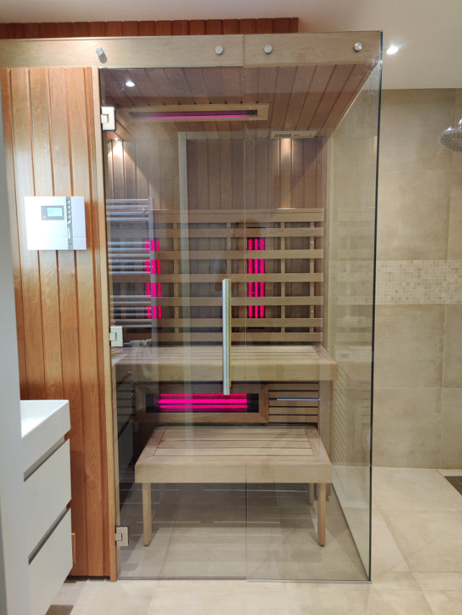 Sauna in badkamer