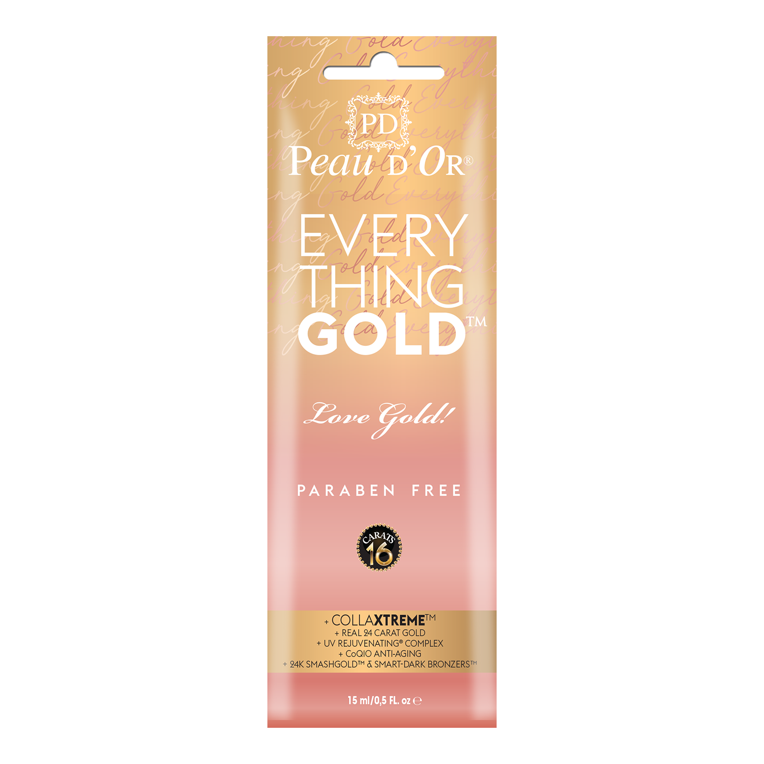 Peau d’Or Everything Gold sachet 15 ml