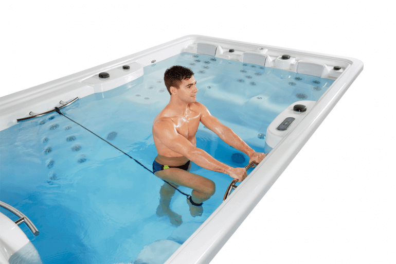 AquaVia Fitness en Zwemset voor SwimSpa